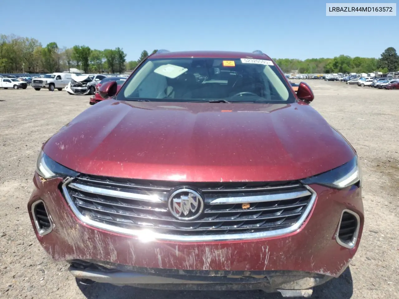 2021 Buick Envision Preferred VIN: LRBAZLR44MD163572 Lot: 52320595