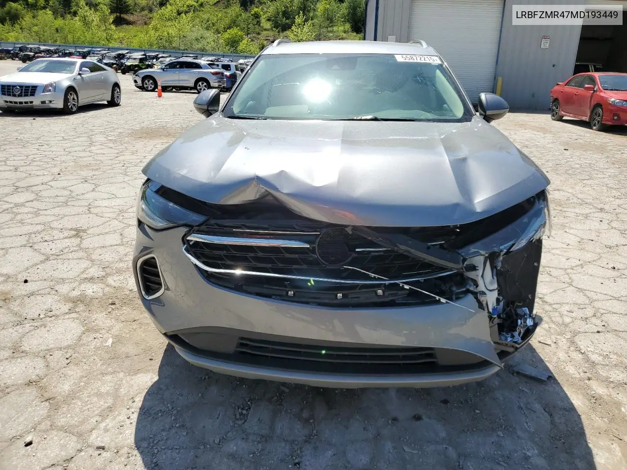 2021 Buick Envision Preferred VIN: LRBFZMR47MD193449 Lot: 55872215
