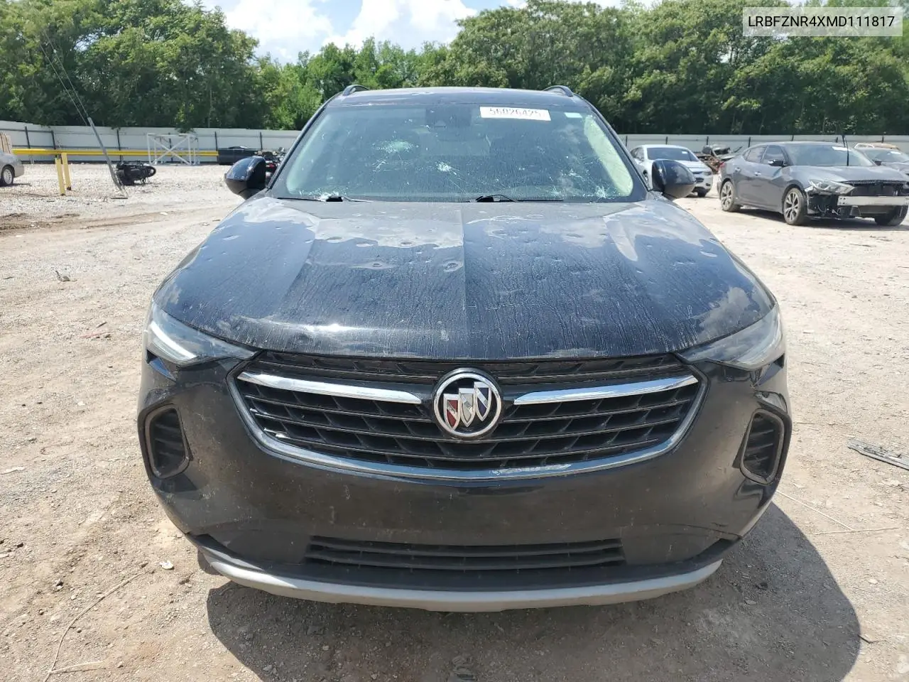 2021 Buick Envision Essence VIN: LRBFZNR4XMD111817 Lot: 56026425