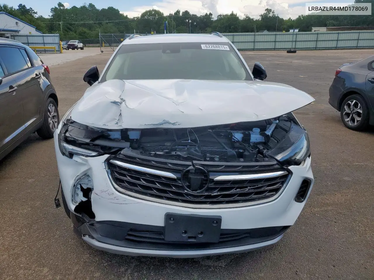 2021 Buick Envision Preferred VIN: LRBAZLR44MD178069 Lot: 62268815