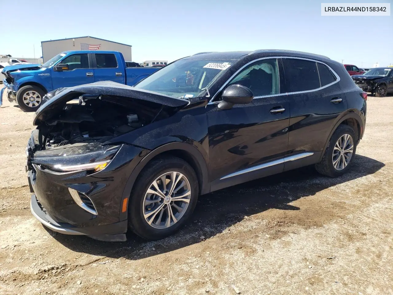 2022 Buick Envision Preferred VIN: LRBAZLR44ND158342 Lot: 52209945