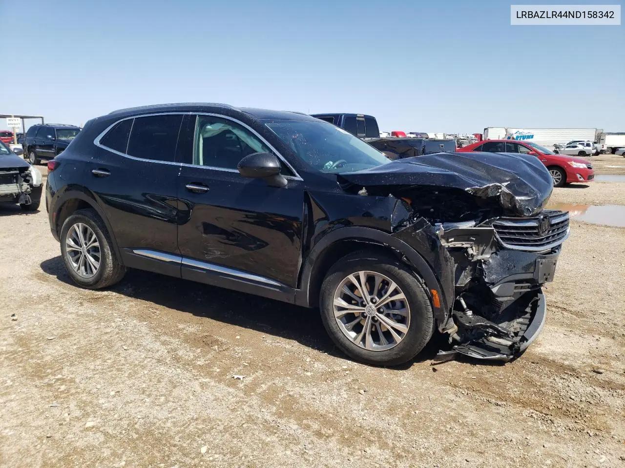 2022 Buick Envision Preferred VIN: LRBAZLR44ND158342 Lot: 52209945