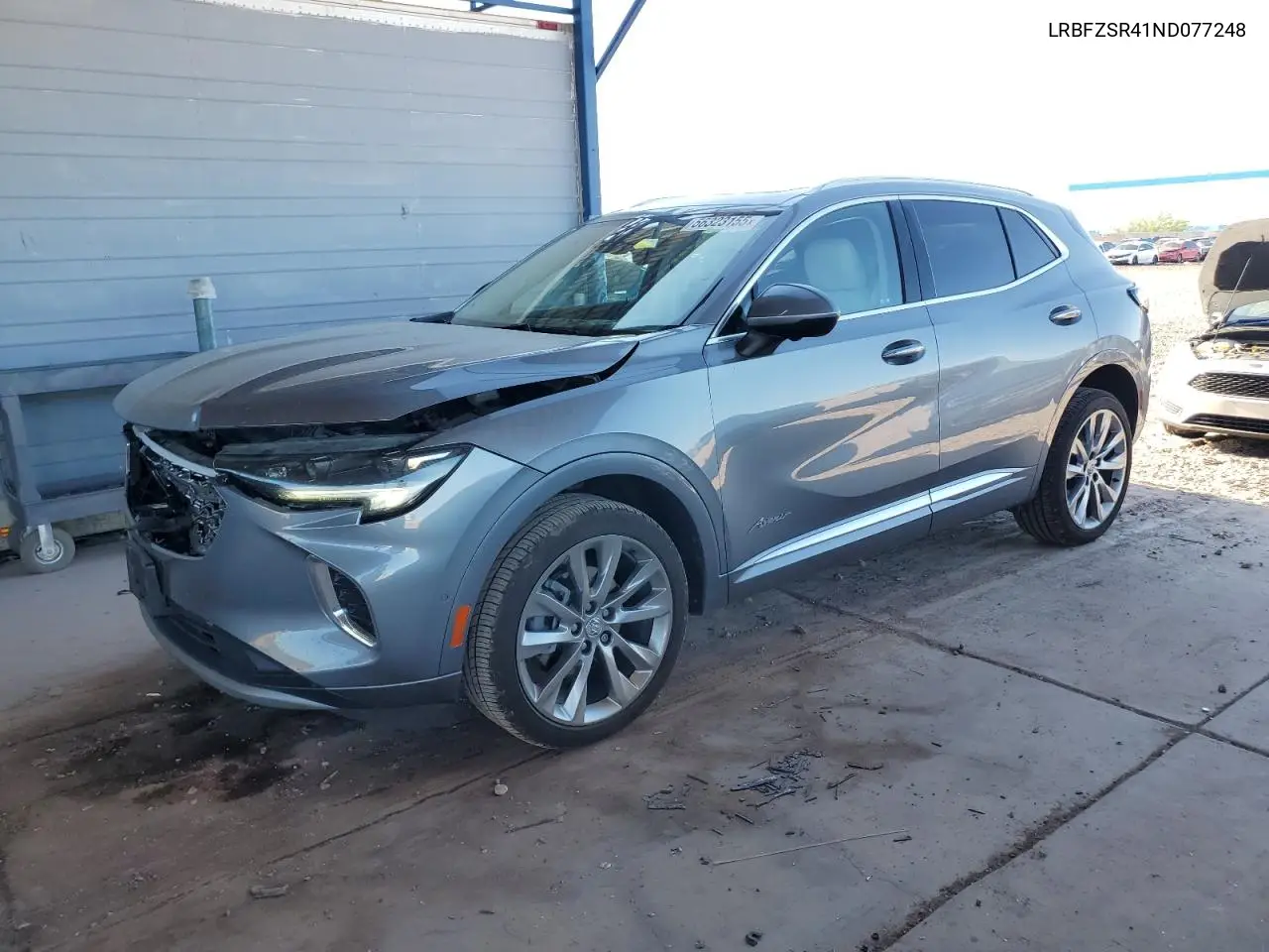 2022 Buick Envision Avenir VIN: LRBFZSR41ND077248 Lot: 56323155