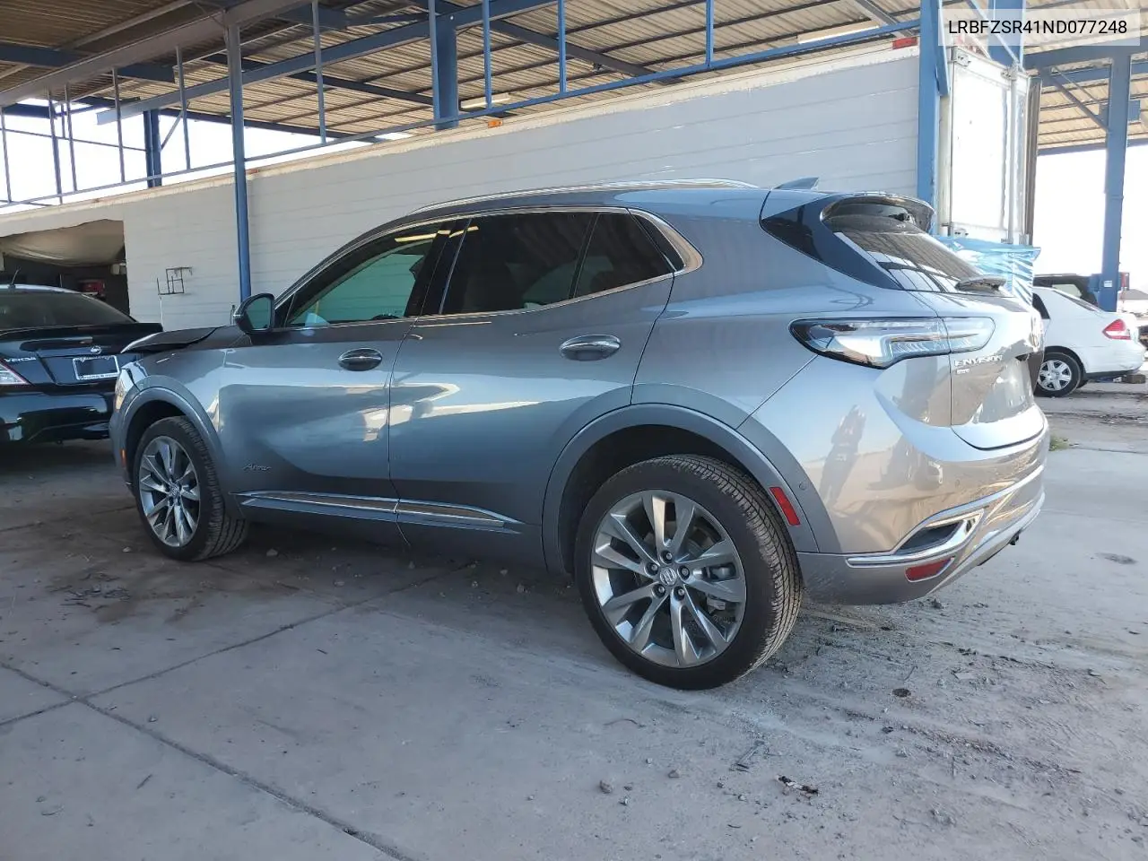 2022 Buick Envision Avenir VIN: LRBFZSR41ND077248 Lot: 56323155