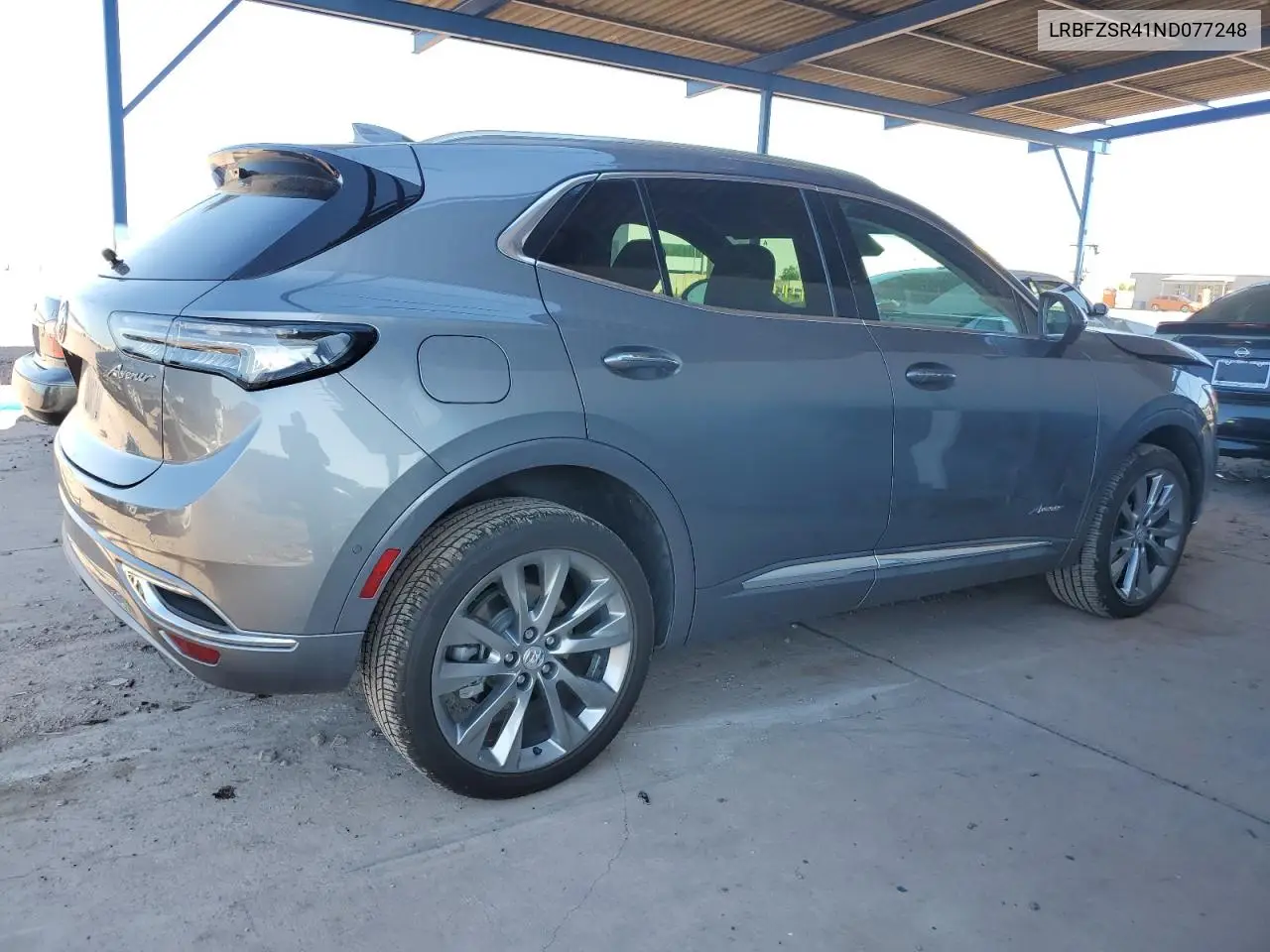2022 Buick Envision Avenir VIN: LRBFZSR41ND077248 Lot: 56323155