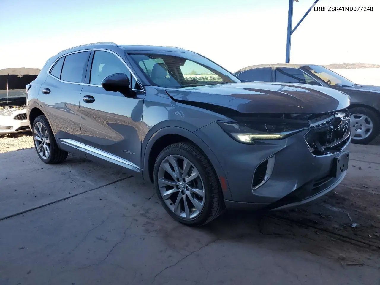 2022 Buick Envision Avenir VIN: LRBFZSR41ND077248 Lot: 56323155