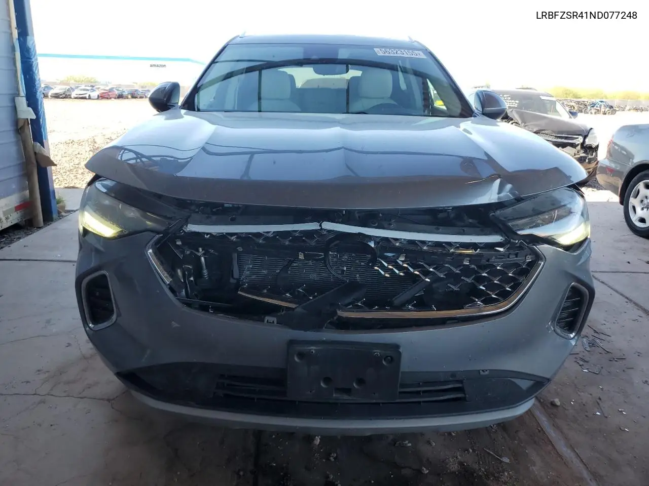 2022 Buick Envision Avenir VIN: LRBFZSR41ND077248 Lot: 56323155