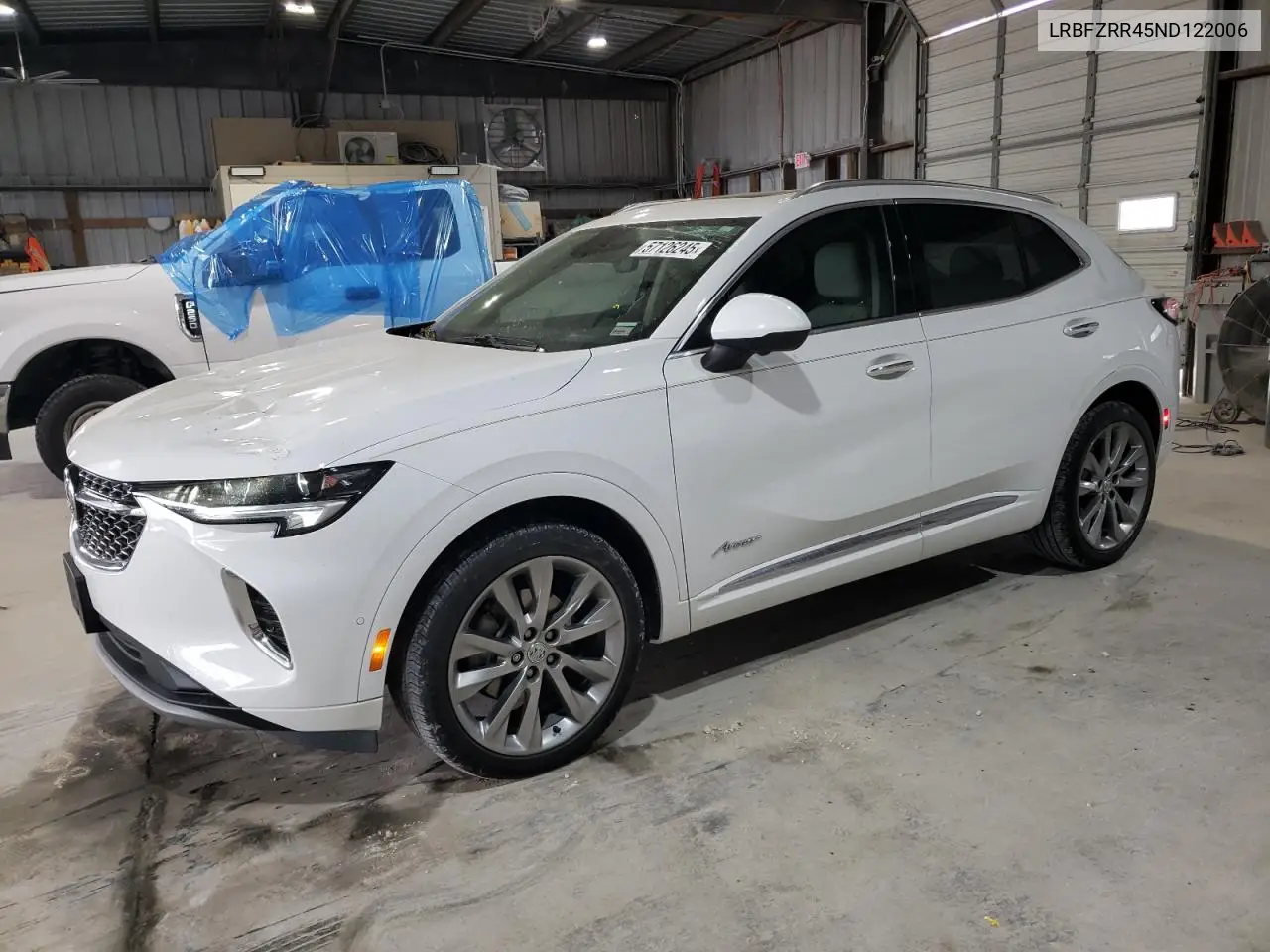 2022 Buick Envision Avenir VIN: LRBFZRR45ND122006 Lot: 57126245