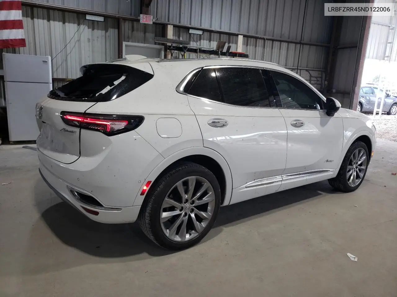 2022 Buick Envision Avenir VIN: LRBFZRR45ND122006 Lot: 57126245