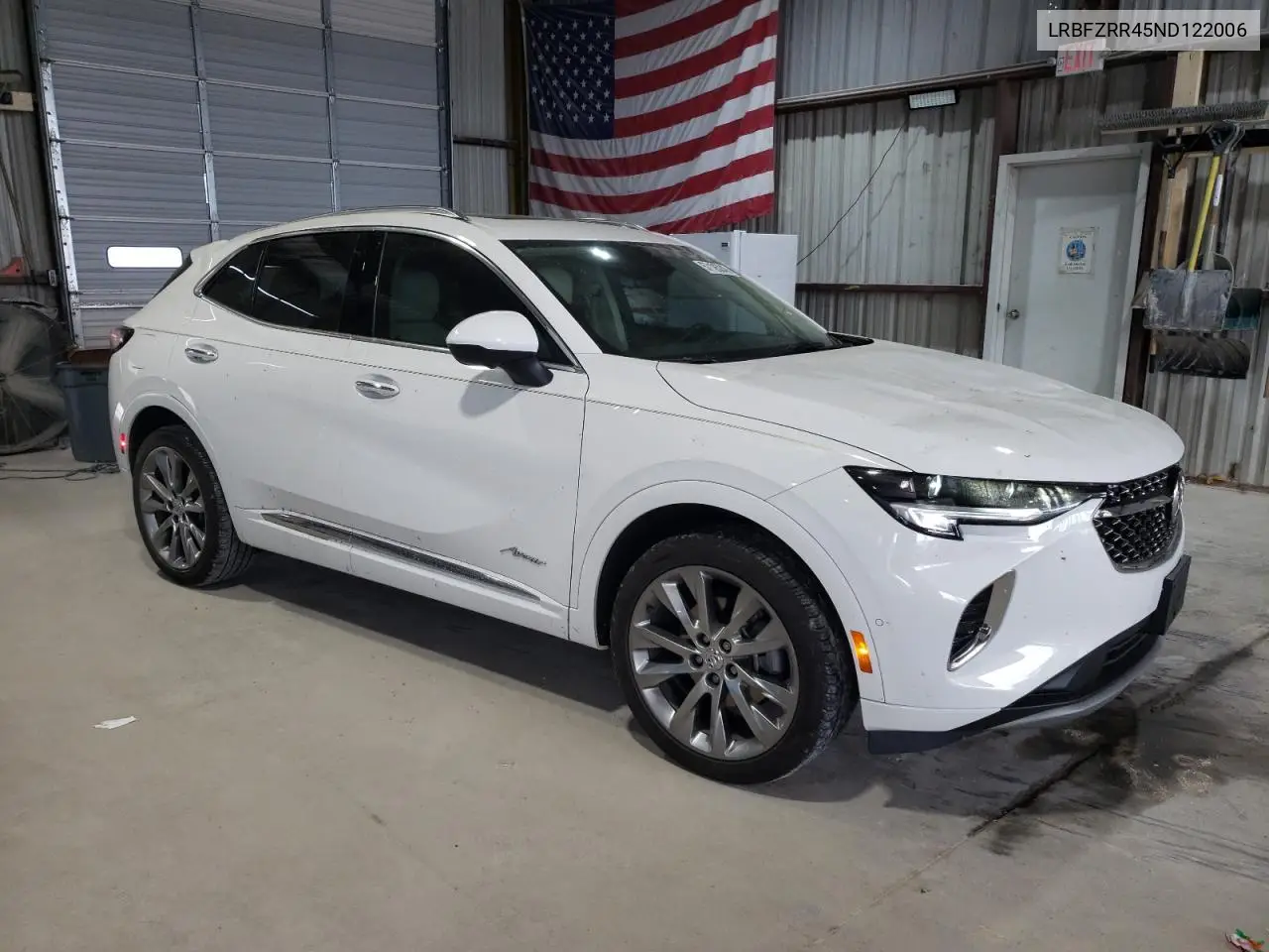 2022 Buick Envision Avenir VIN: LRBFZRR45ND122006 Lot: 57126245