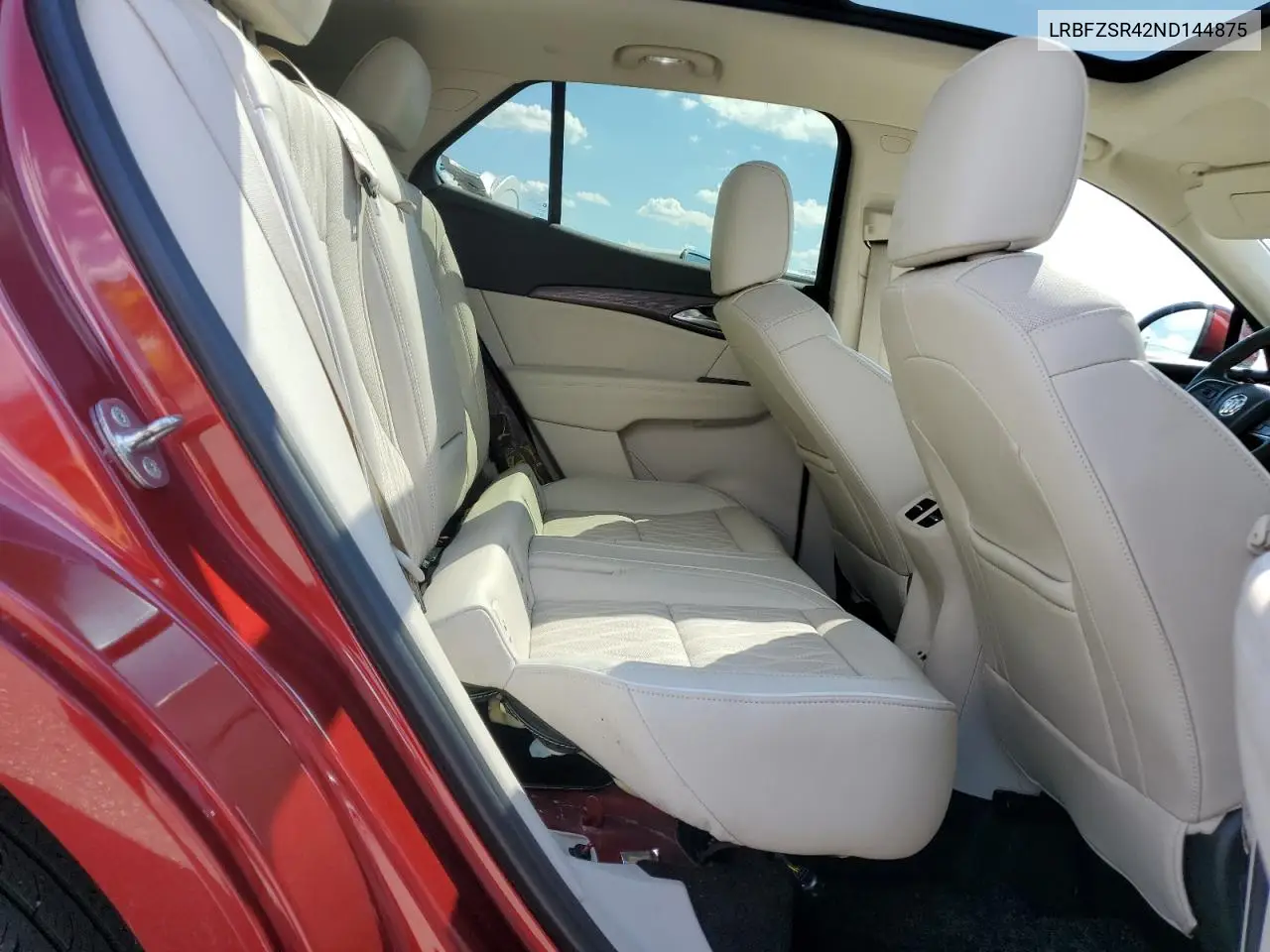 2022 Buick Envision Avenir VIN: LRBFZSR42ND144875 Lot: 63025215