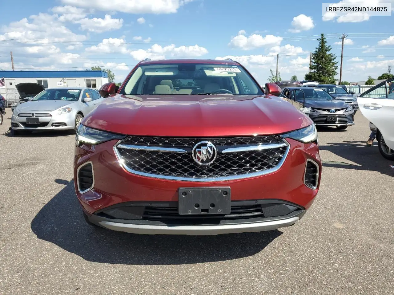 2022 Buick Envision Avenir VIN: LRBFZSR42ND144875 Lot: 63025215