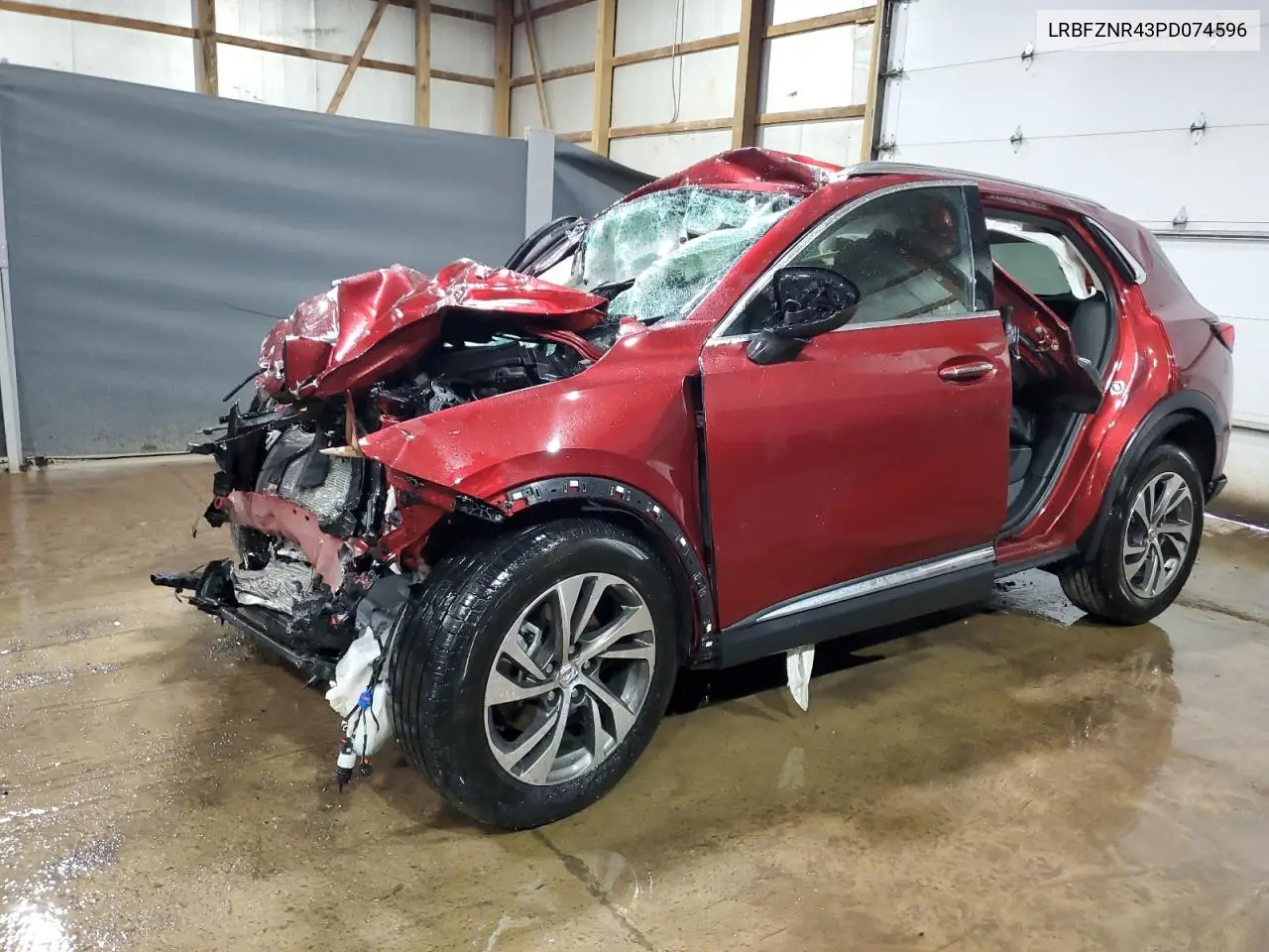 2023 Buick Envision Essence VIN: LRBFZNR43PD074596 Lot: 55666915