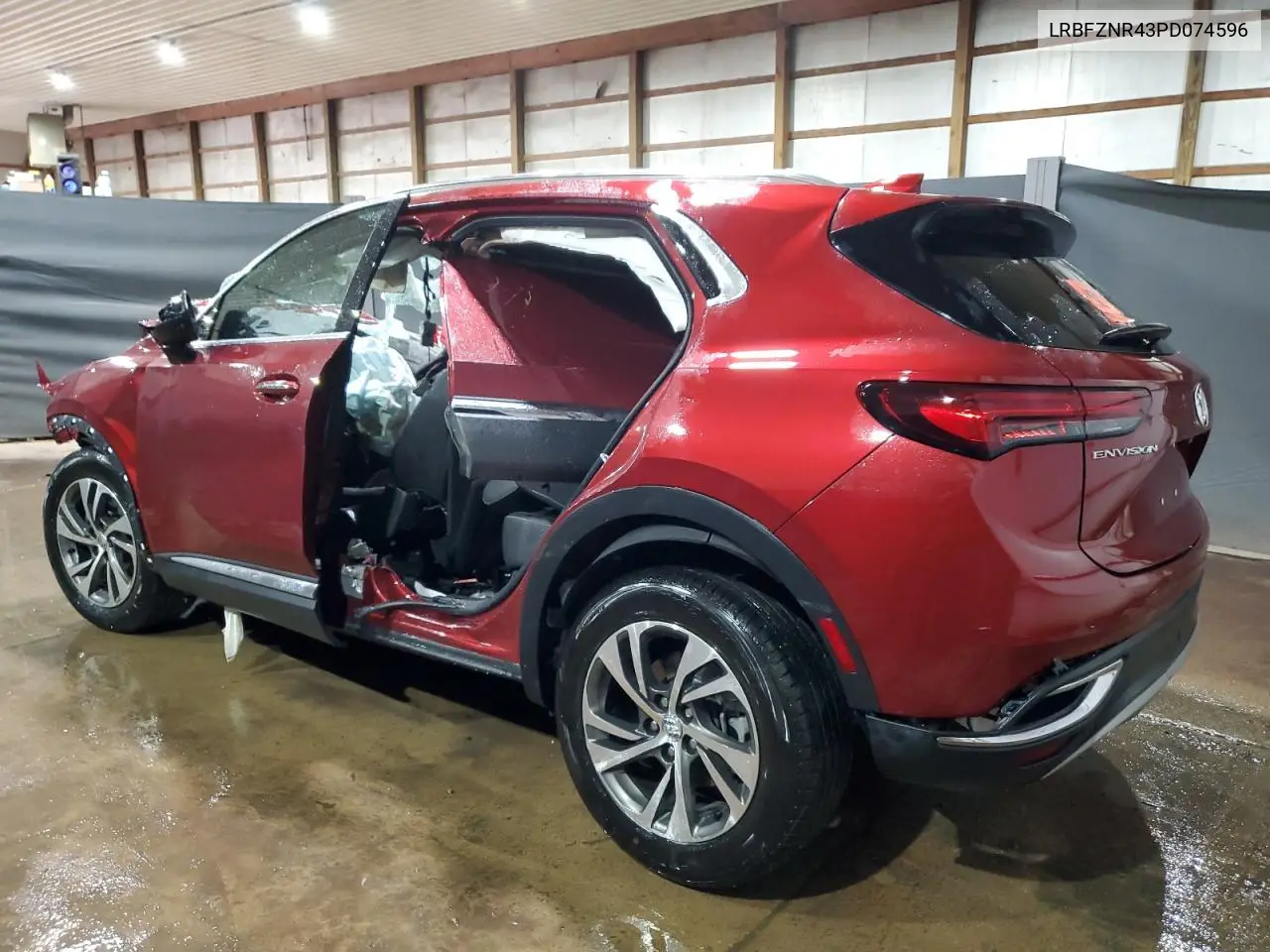2023 Buick Envision Essence VIN: LRBFZNR43PD074596 Lot: 55666915