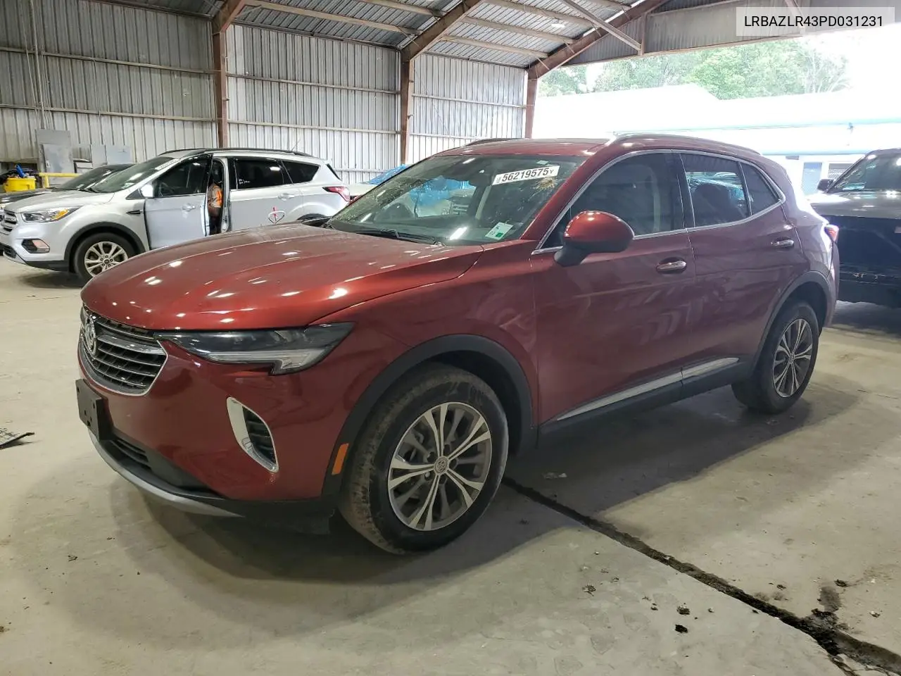 2023 Buick Envision Preferred VIN: LRBAZLR43PD031231 Lot: 56219575