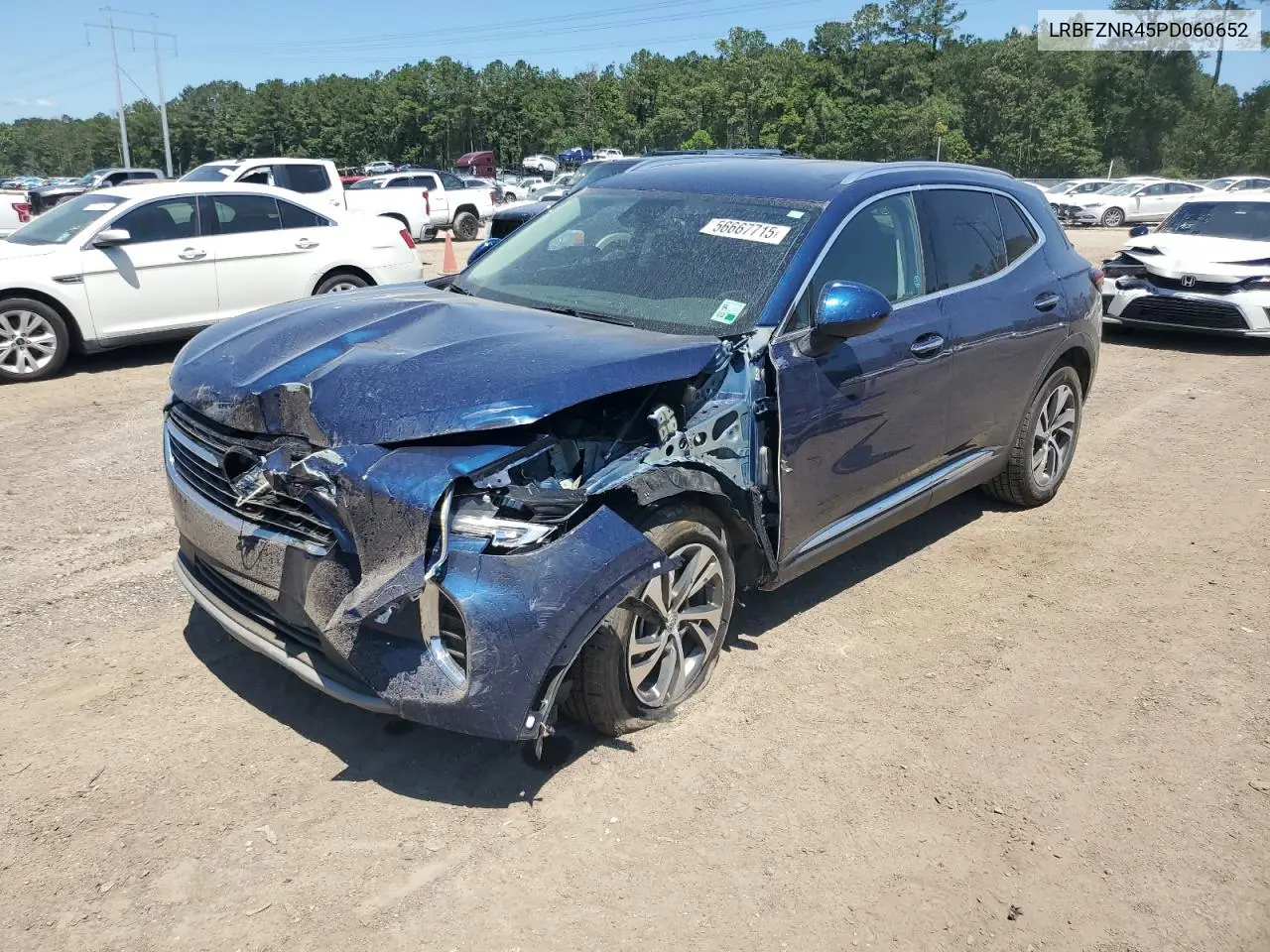 2023 Buick Envision Essence VIN: LRBFZNR45PD060652 Lot: 56667715