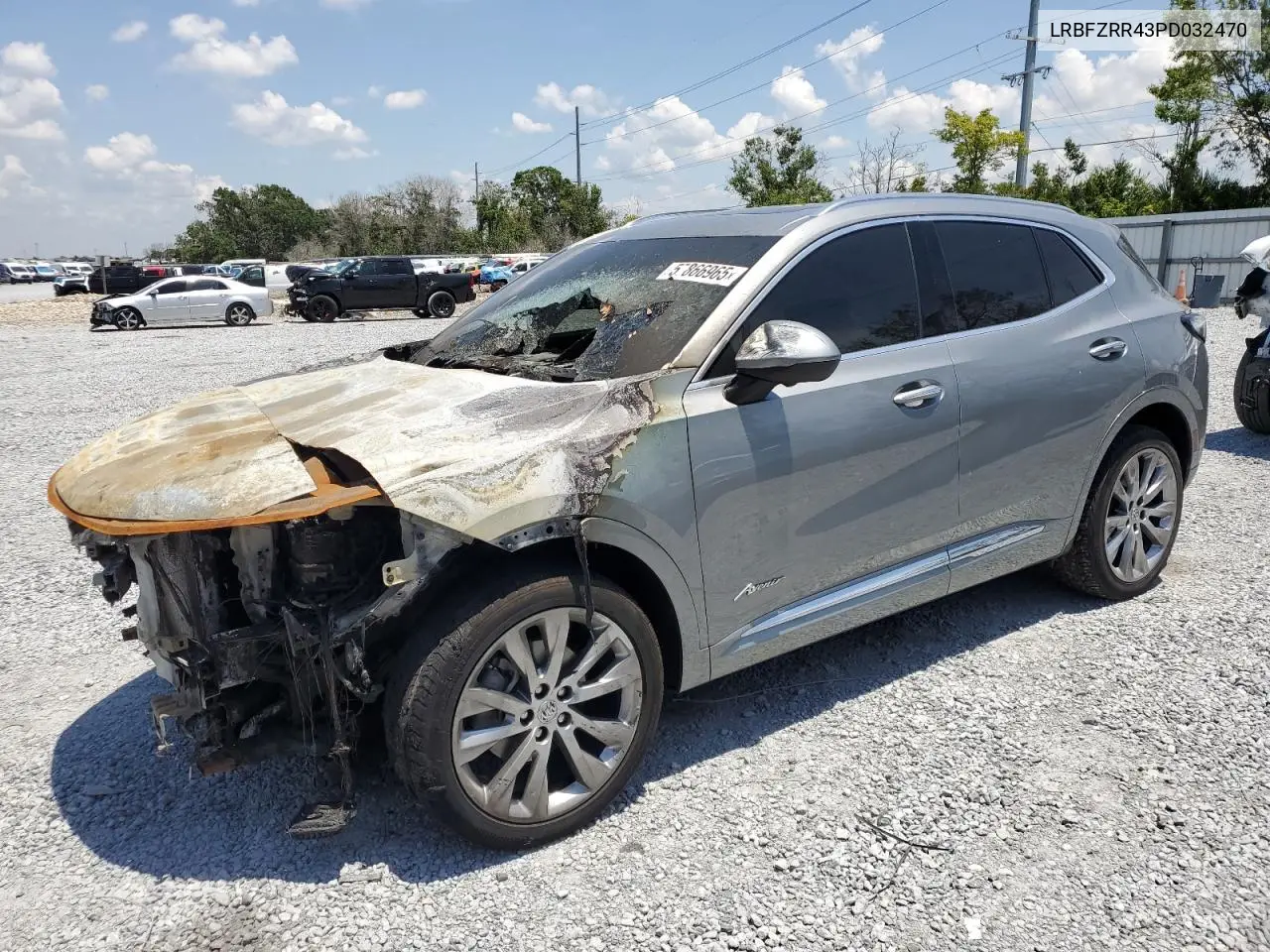 2023 Buick Envision Avenir VIN: LRBFZRR43PD032470 Lot: 57866965