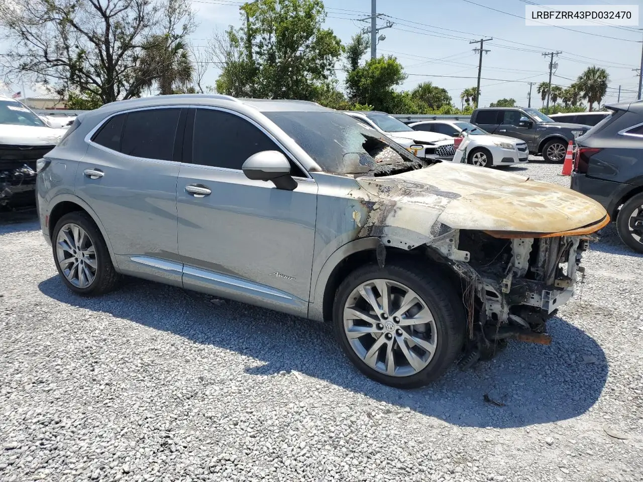 2023 Buick Envision Avenir VIN: LRBFZRR43PD032470 Lot: 57866965