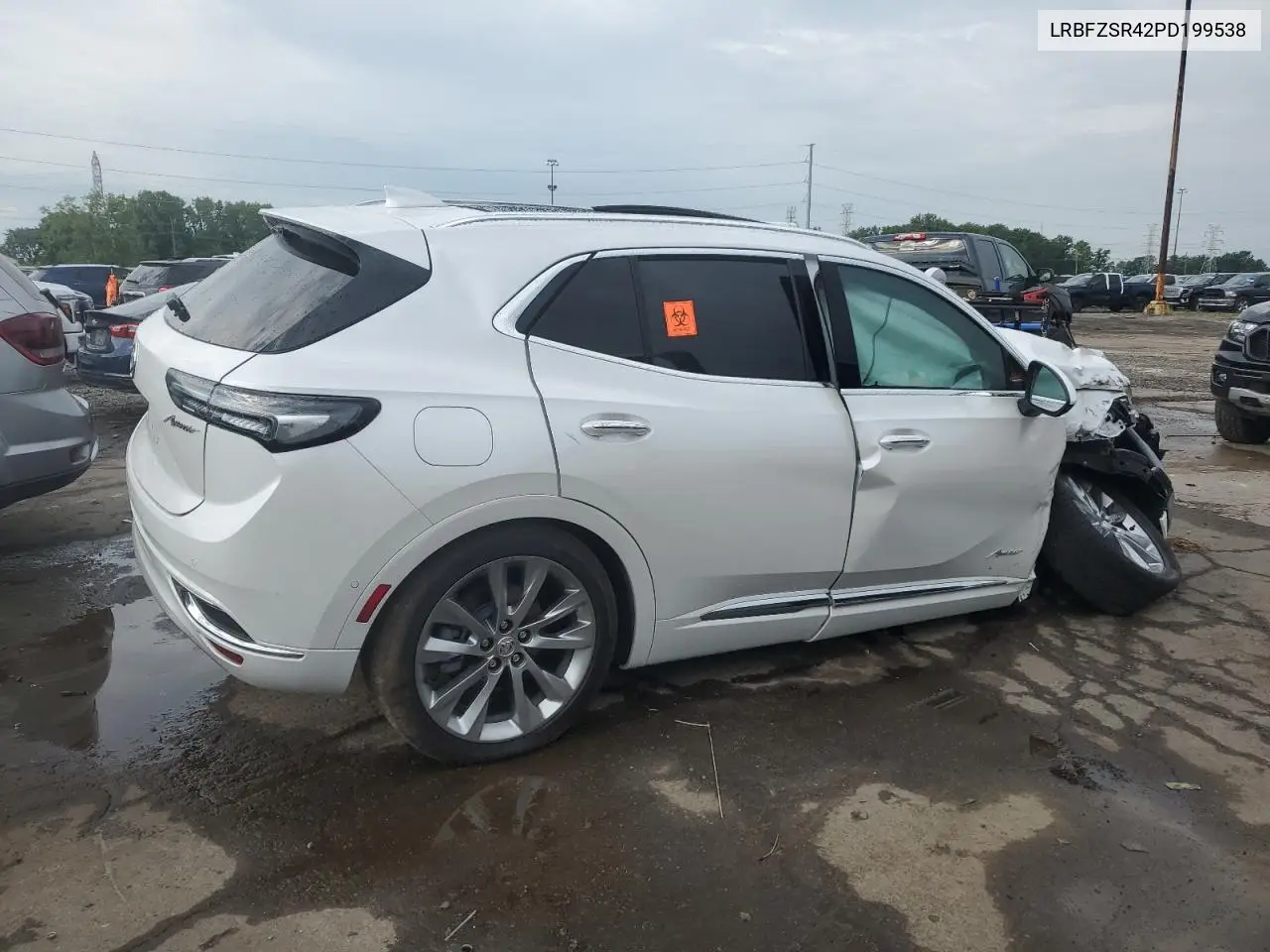 2023 Buick Envision Avenir VIN: LRBFZSR42PD199538 Lot: 62792985