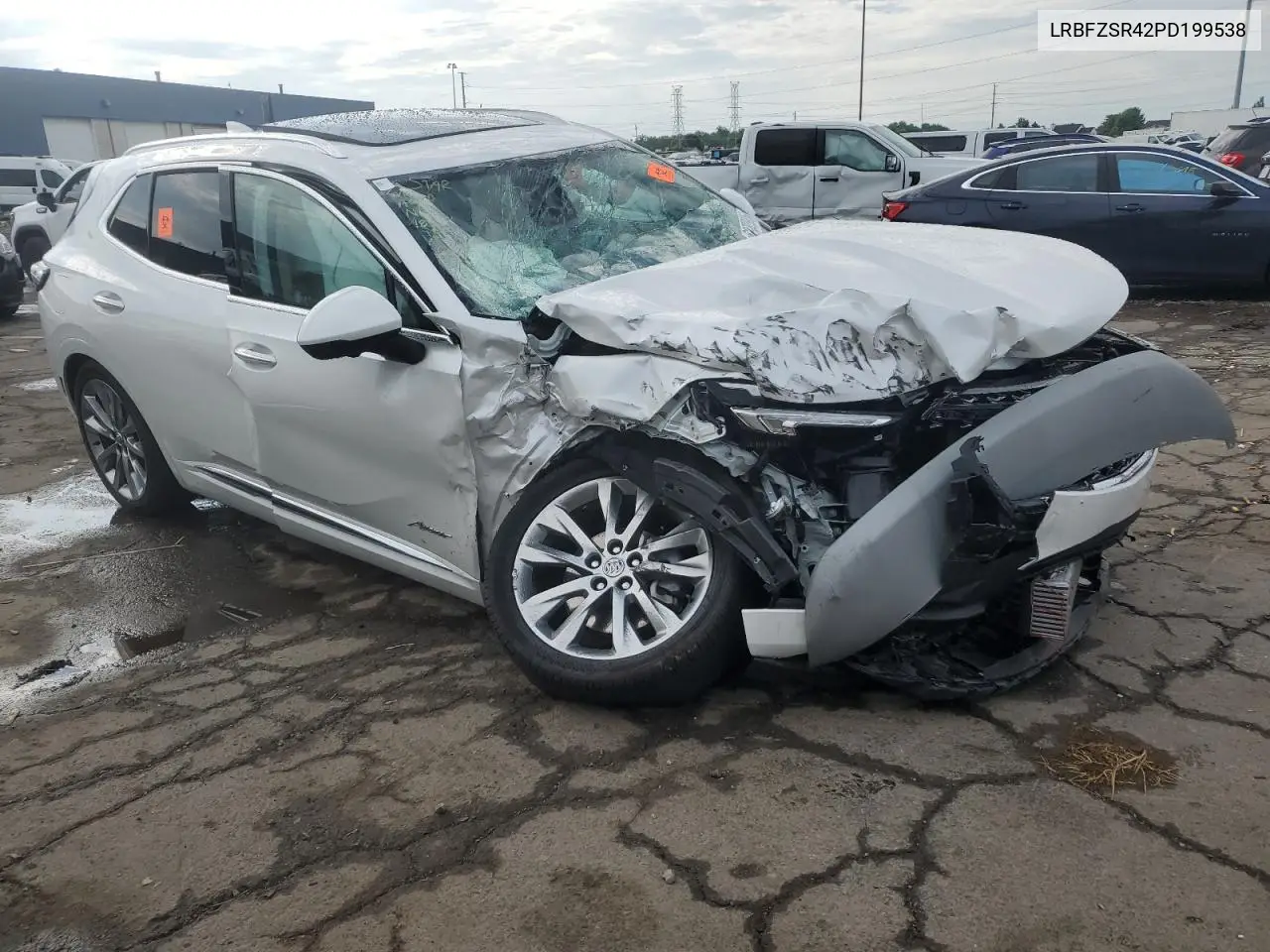 2023 Buick Envision Avenir VIN: LRBFZSR42PD199538 Lot: 62792985