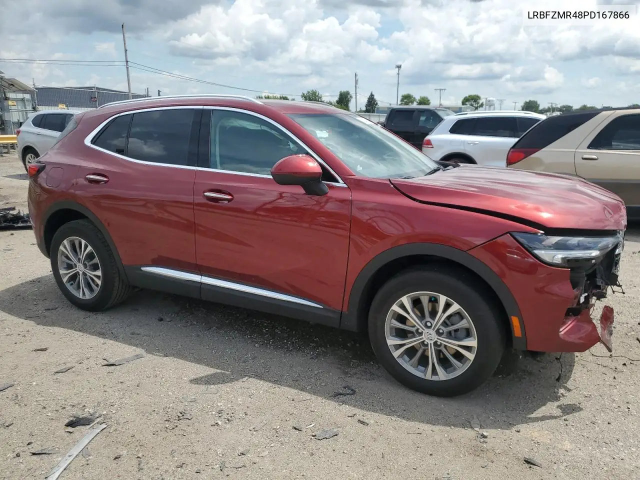 2023 Buick Envision Preferred VIN: LRBFZMR48PD167866 Lot: 62884685