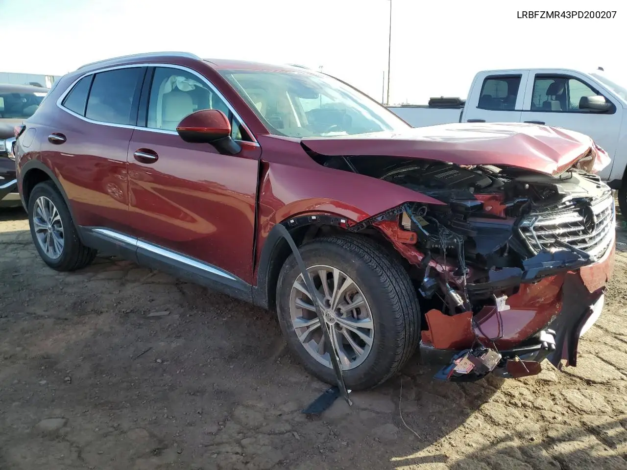 2023 Buick Envision Preferred VIN: LRBFZMR43PD200207 Lot: 82175374