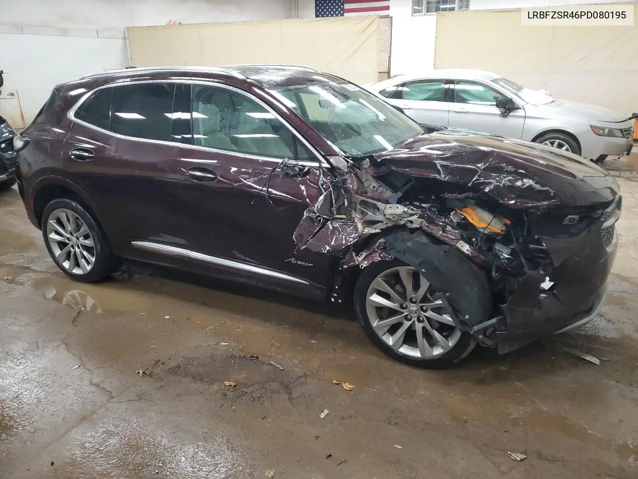 2023 Buick Envision Avenir VIN: LRBFZSR46PD080195 Lot: 83365344