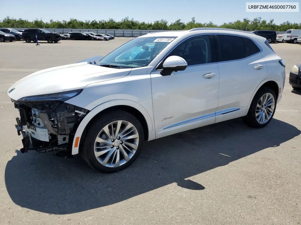 2025 Buick Envision Avenir VIN: LRBFZME46SD007760 Lot: 62417785