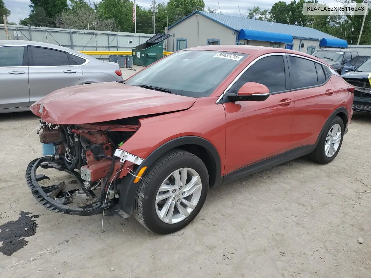 2024 Buick Envista Preferred VIN: KL47LAE2XRB116243 Lot: 55462215