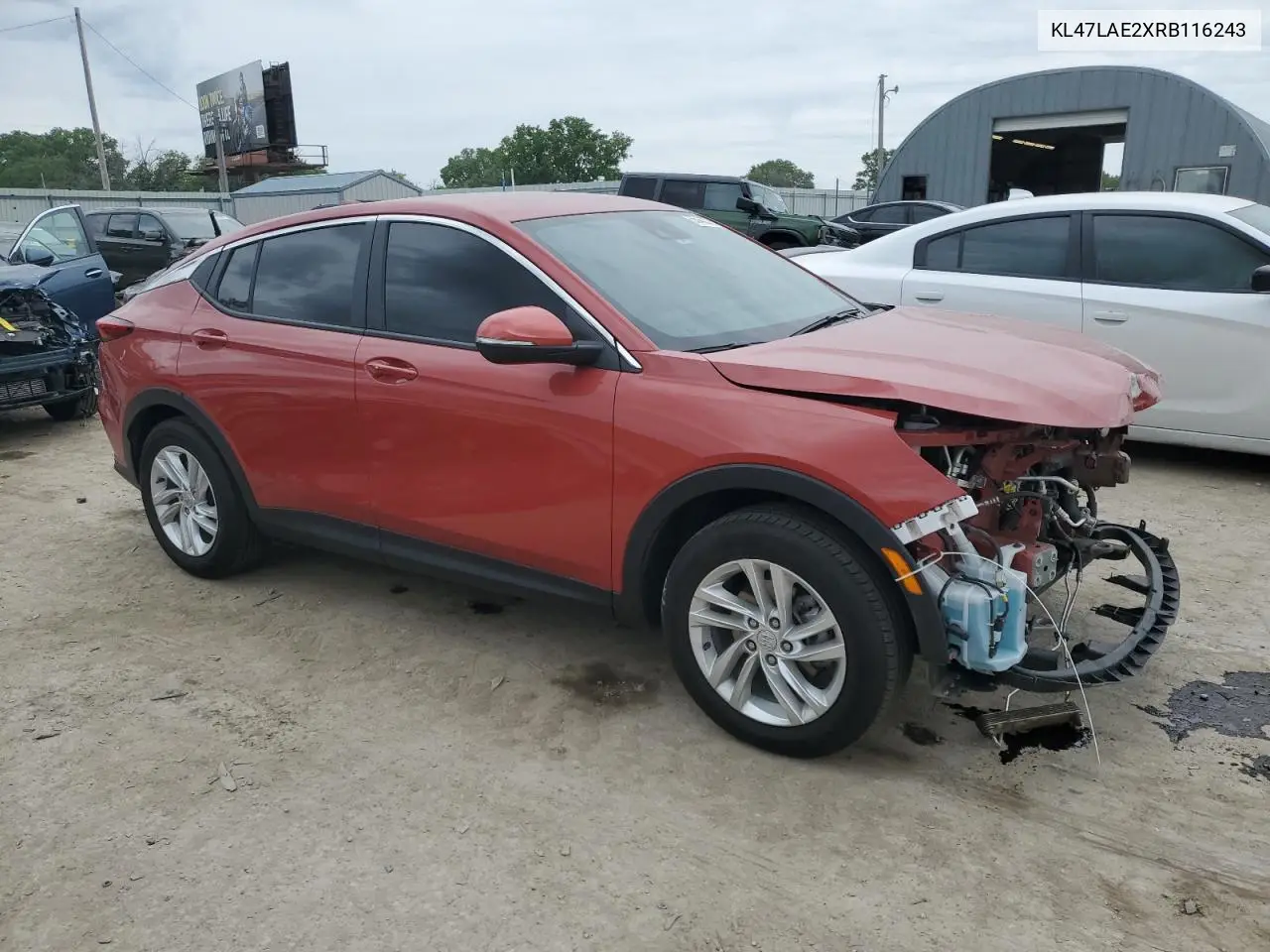 2024 Buick Envista Preferred VIN: KL47LAE2XRB116243 Lot: 55462215