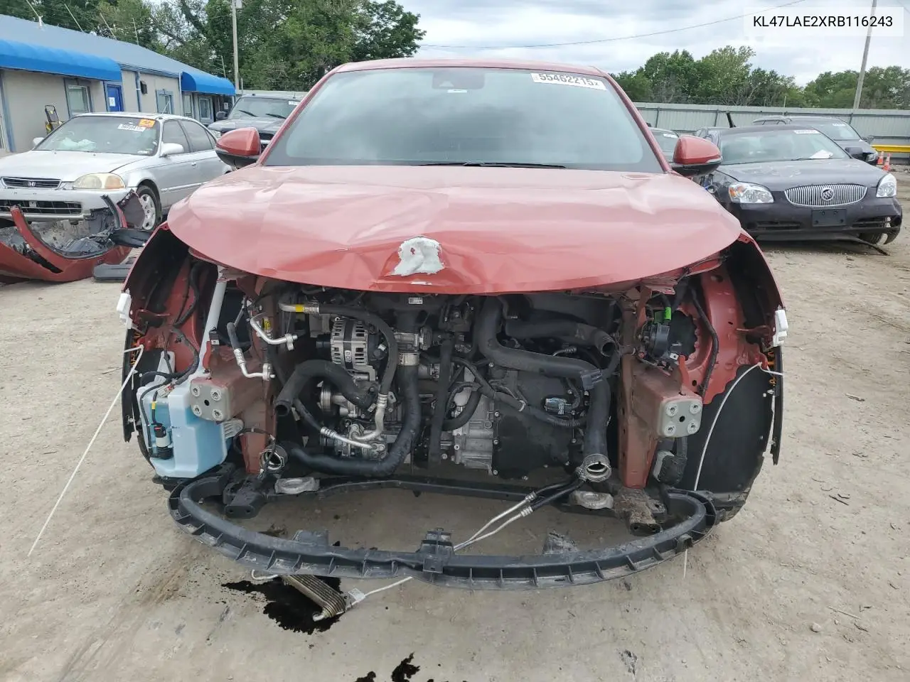 2024 Buick Envista Preferred VIN: KL47LAE2XRB116243 Lot: 55462215