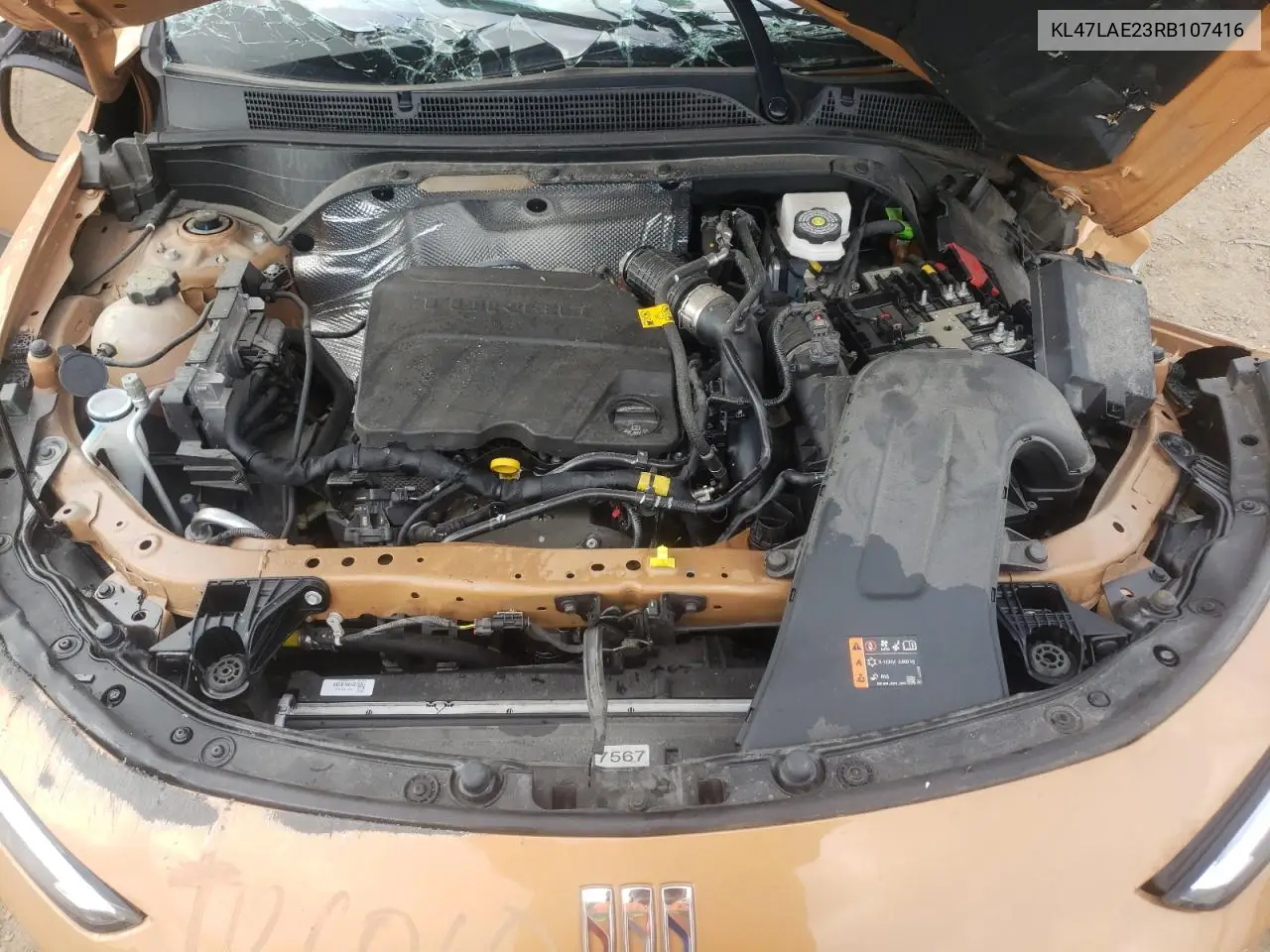 2024 Buick Envista Preferred VIN: KL47LAE23RB107416 Lot: 63023475