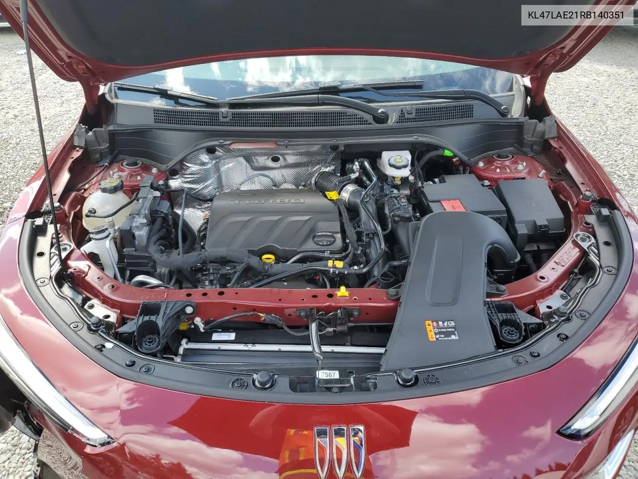 2024 Buick Envista Preferred VIN: KL47LAE21RB140351 Lot: 63637025