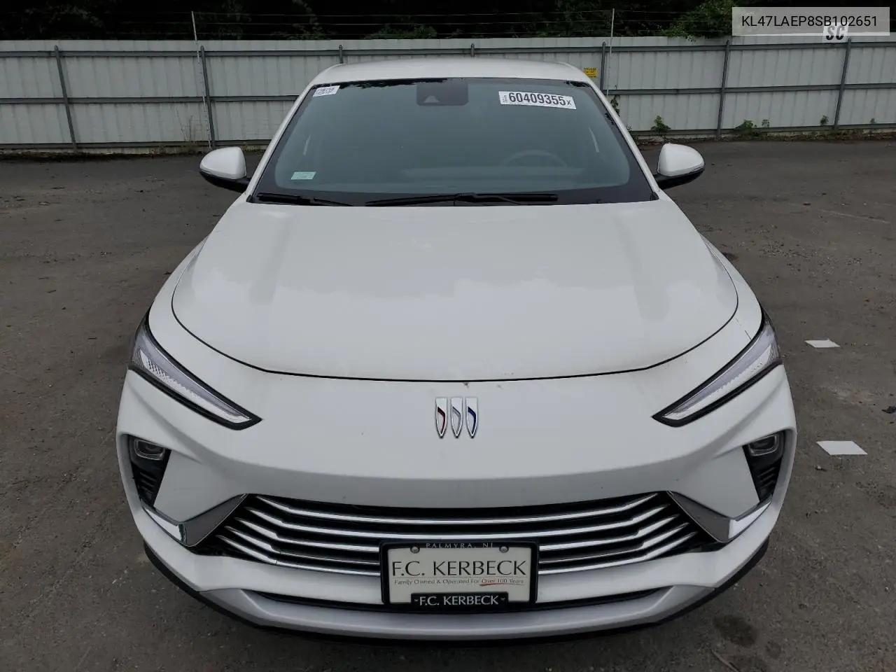 2025 Buick Envista Preferred VIN: KL47LAEP8SB102651 Lot: 60409355