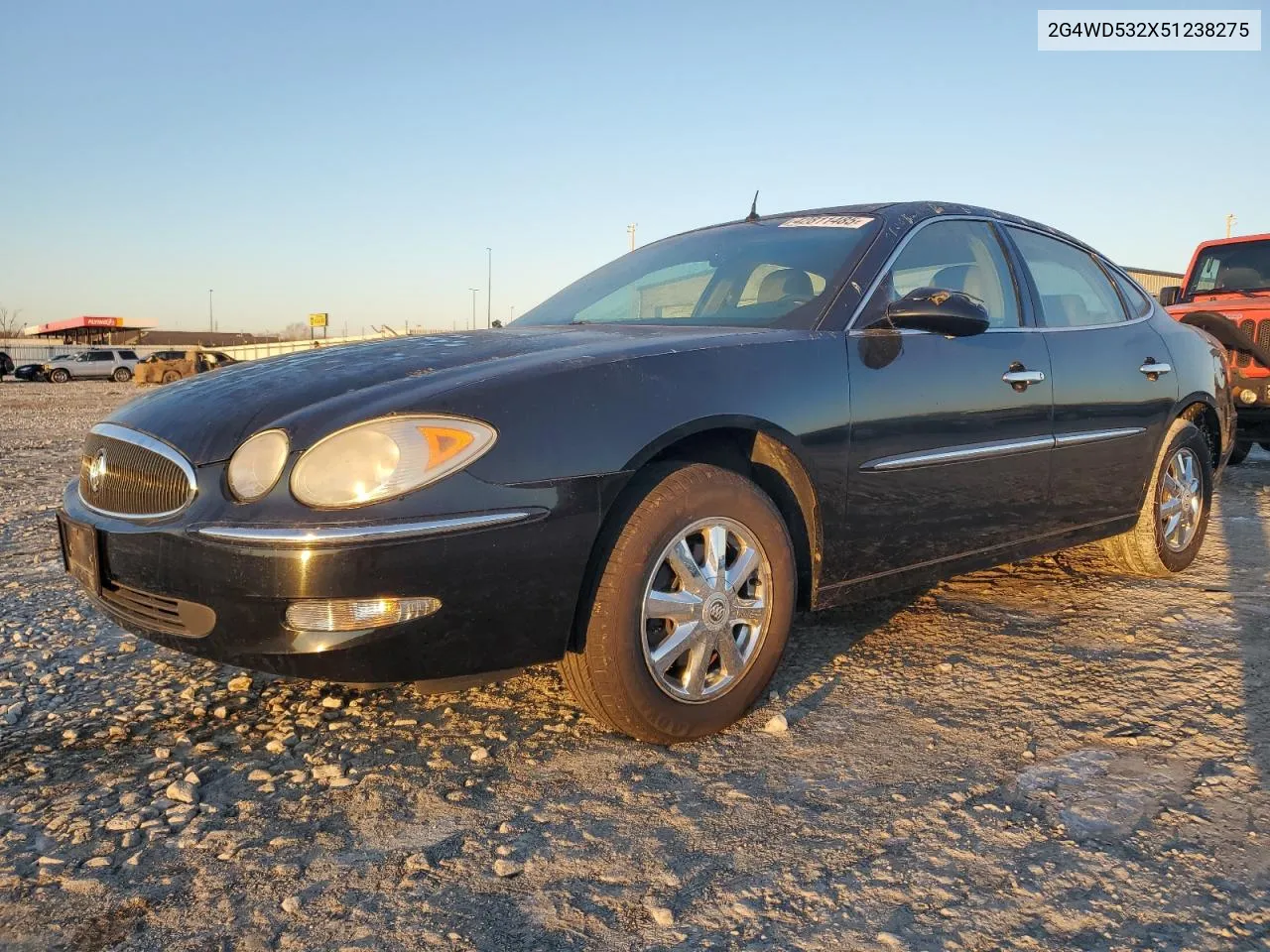 2005 Buick Lacrosse Cxl VIN: 2G4WD532X51238275 Lot: 42811485