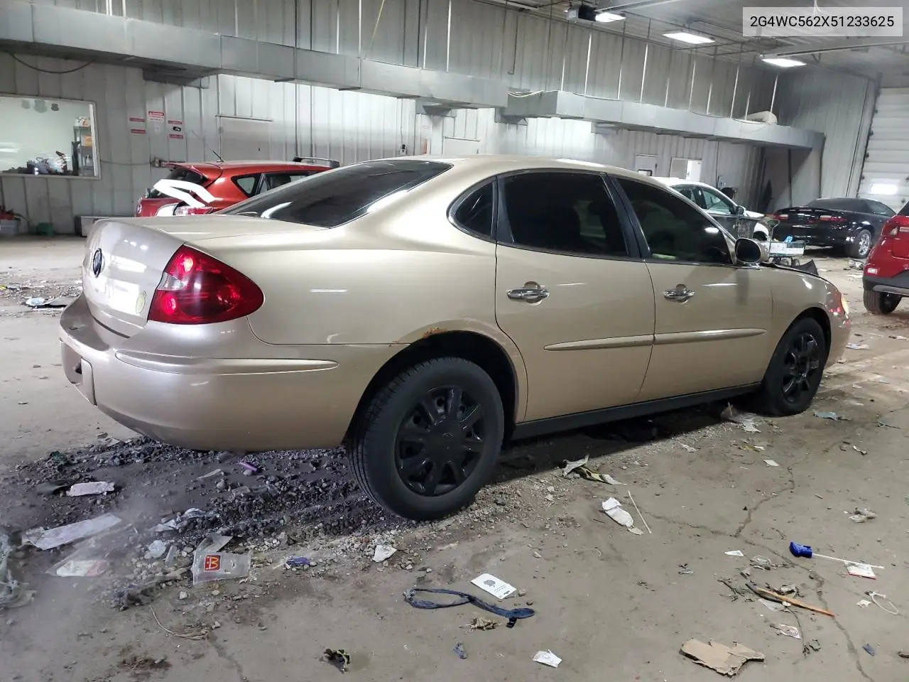 2005 Buick Lacrosse Cx VIN: 2G4WC562X51233625 Lot: 51990585