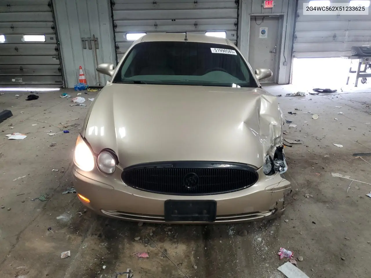 2005 Buick Lacrosse Cx VIN: 2G4WC562X51233625 Lot: 51990585
