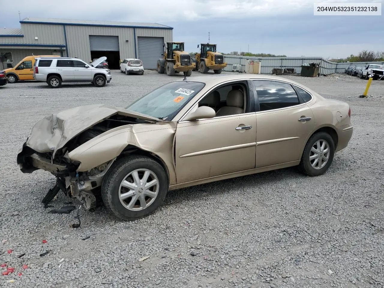2005 Buick Lacrosse Cxl VIN: 2G4WD532351232138 Lot: 53446425