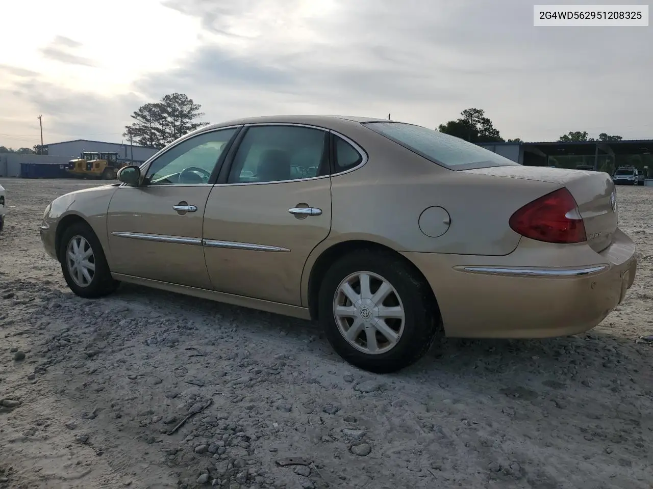 2005 Buick Lacrosse Cxl VIN: 2G4WD562951208325 Lot: 56341695
