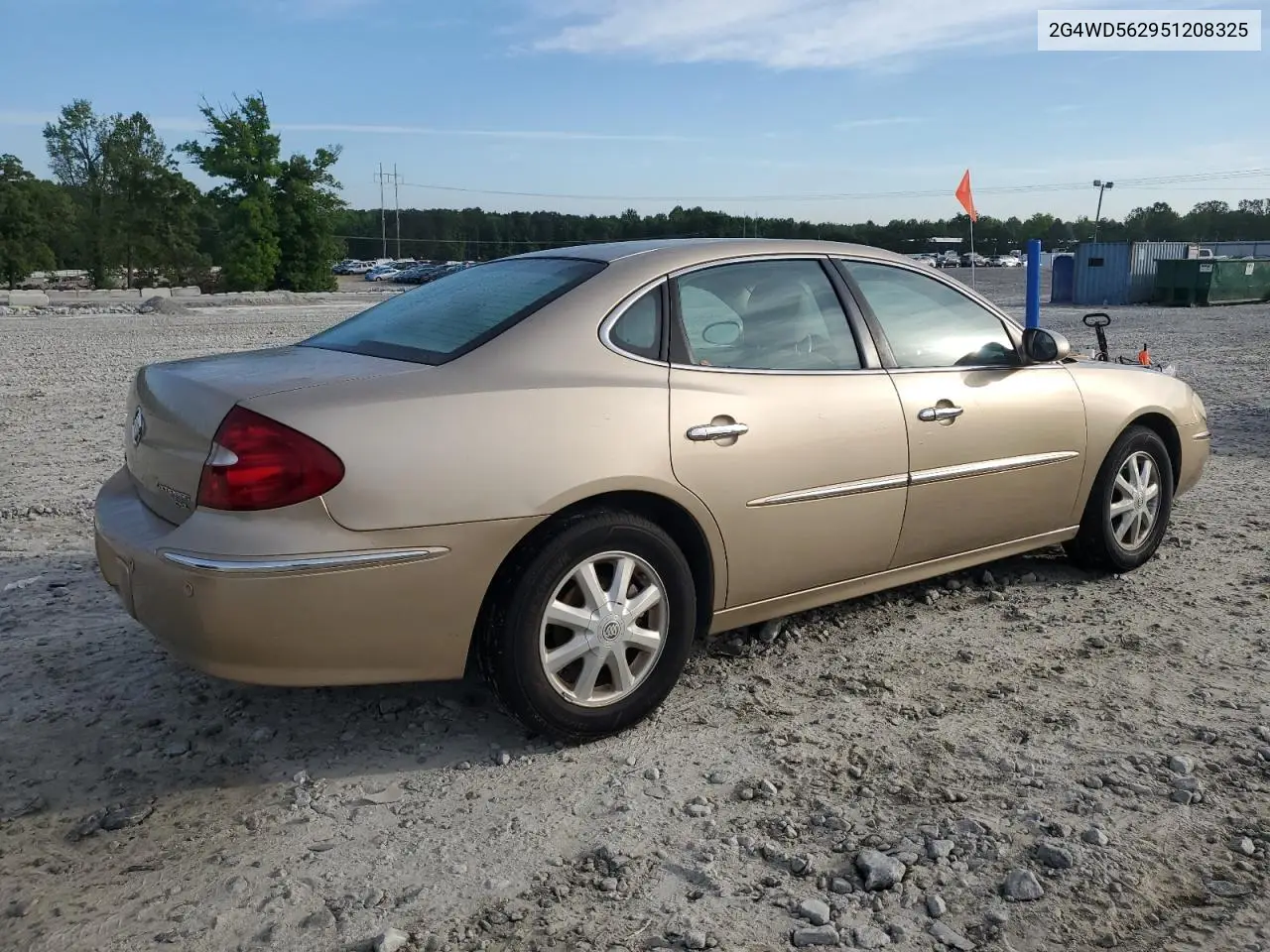 2005 Buick Lacrosse Cxl VIN: 2G4WD562951208325 Lot: 56341695