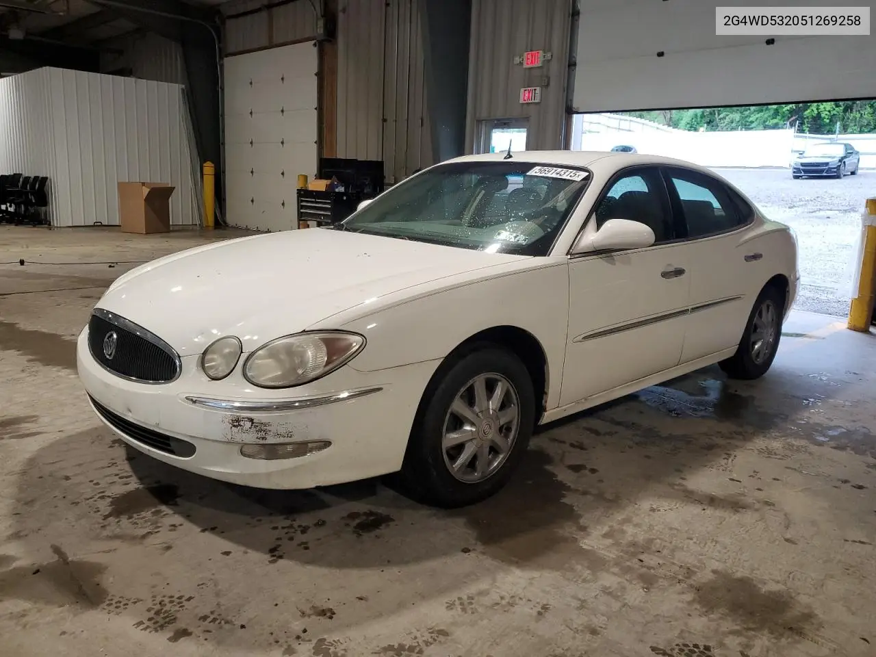 2005 Buick Lacrosse Cxl VIN: 2G4WD532051269258 Lot: 56914315