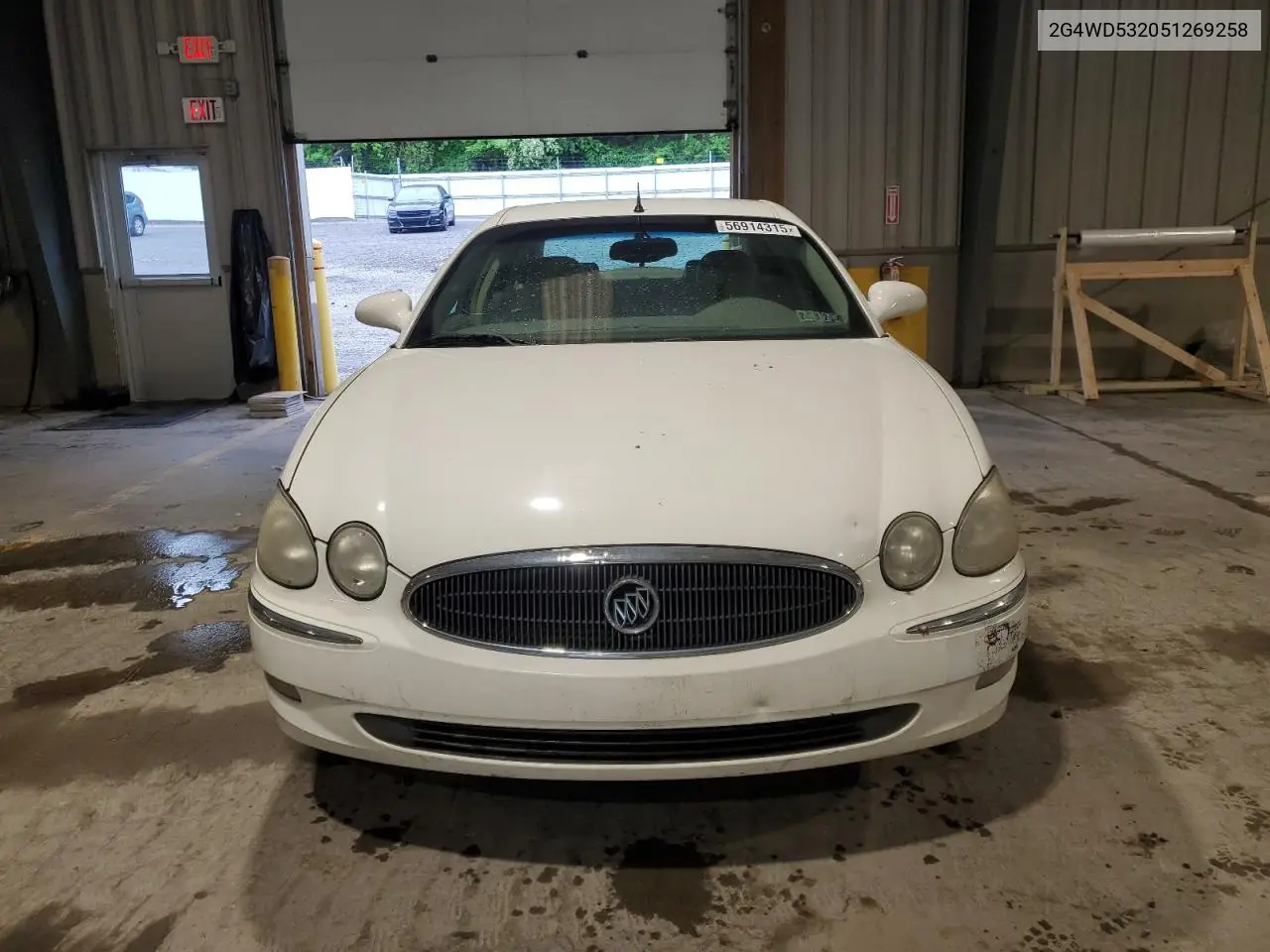 2005 Buick Lacrosse Cxl VIN: 2G4WD532051269258 Lot: 56914315