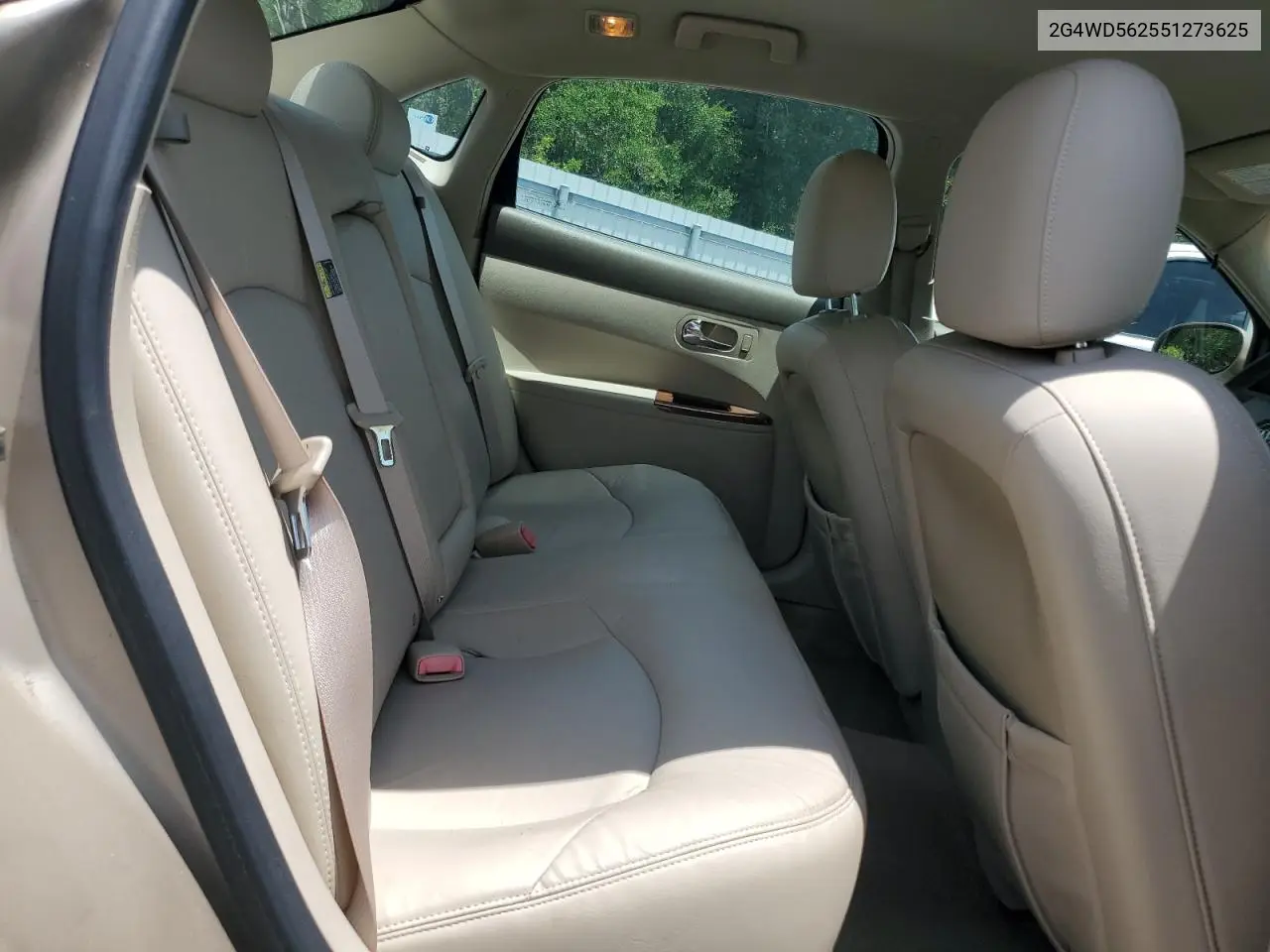 2005 Buick Lacrosse Cxl VIN: 2G4WD562551273625 Lot: 60574685