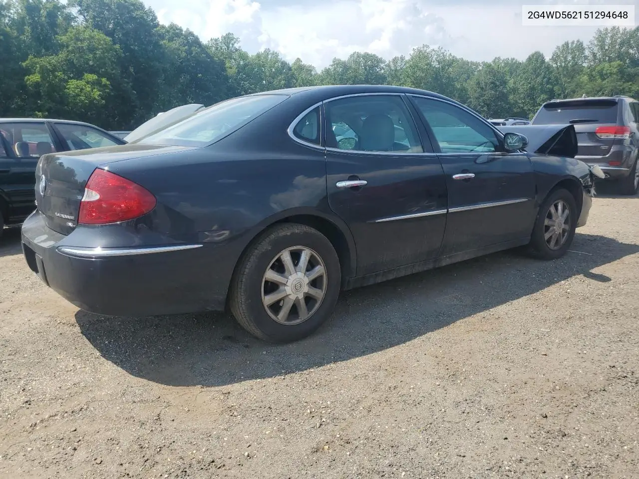 2005 Buick Lacrosse Cxl VIN: 2G4WD562151294648 Lot: 60861995