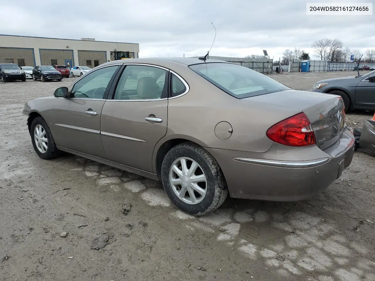 2006 Buick Lacrosse Cxl VIN: 2G4WD582161274656 Lot: 47949225
