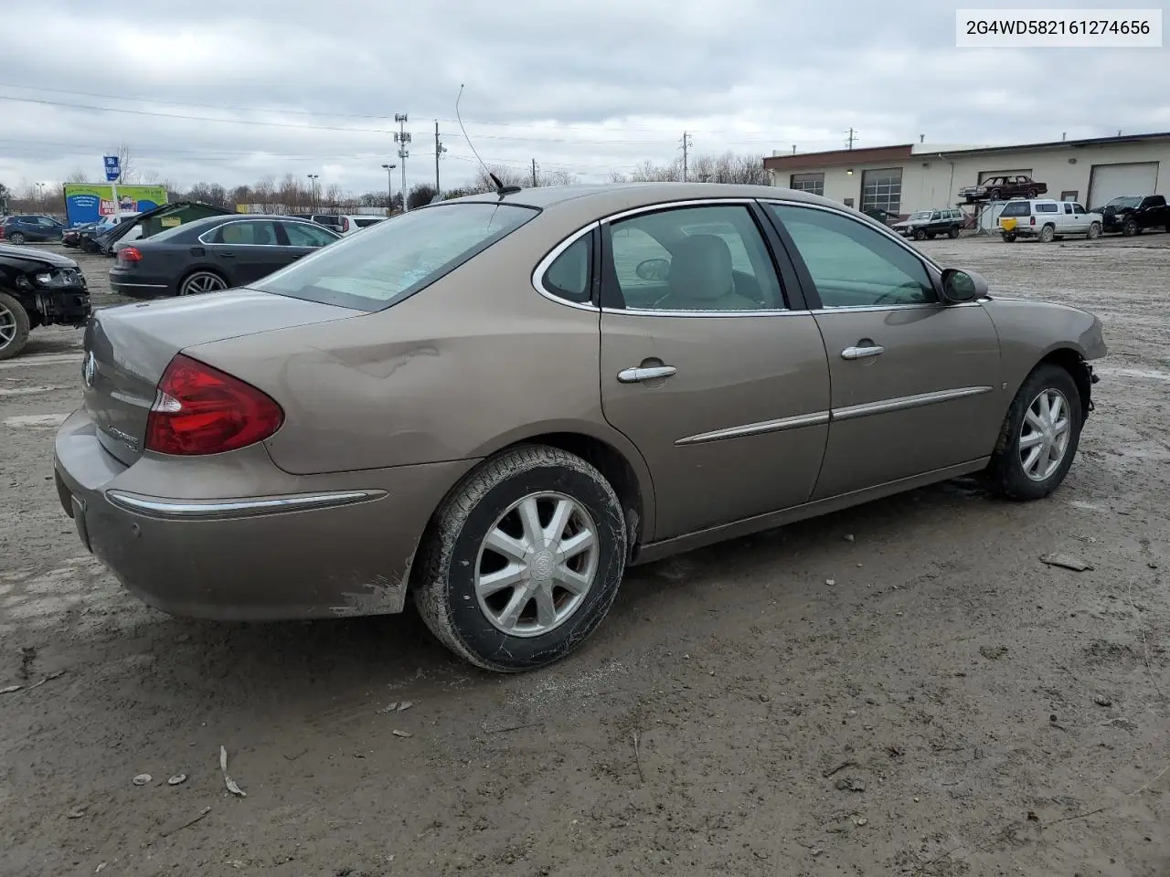 2006 Buick Lacrosse Cxl VIN: 2G4WD582161274656 Lot: 47949225