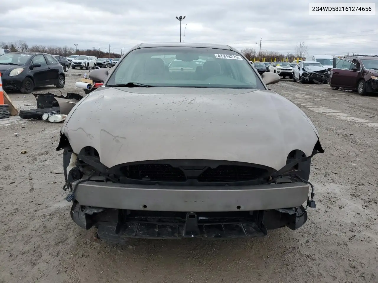 2006 Buick Lacrosse Cxl VIN: 2G4WD582161274656 Lot: 47949225