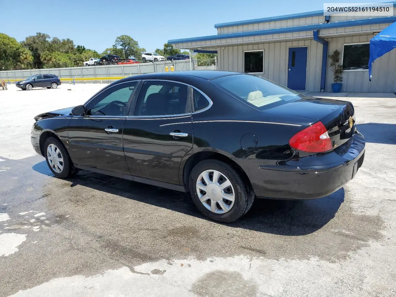 2006 Buick Lacrosse Cx VIN: 2G4WC552161194510 Lot: 52939225