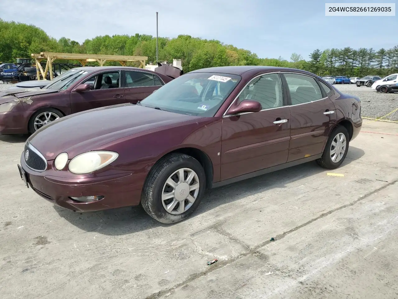 2006 Buick Lacrosse Cx VIN: 2G4WC582661269035 Lot: 54127445