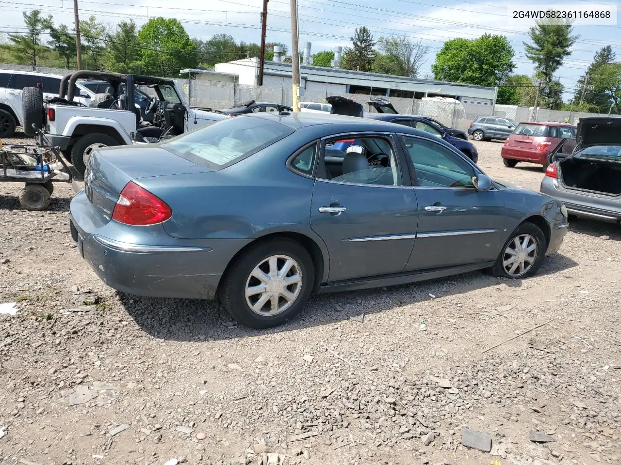 2006 Buick Lacrosse Cxl VIN: 2G4WD582361164868 Lot: 55201655